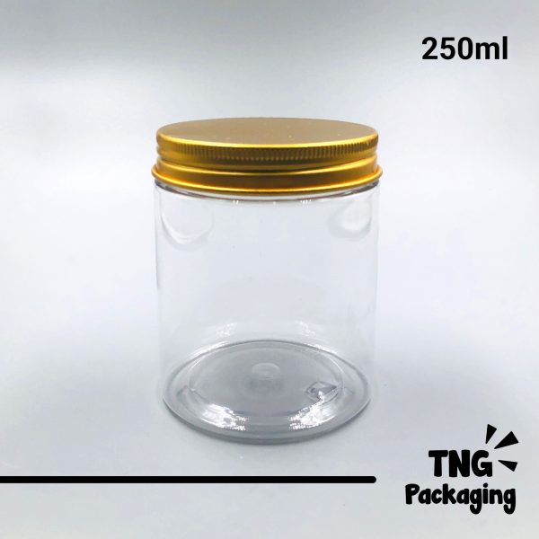 Toples Plastik PET Gold - 250ml - Image 2