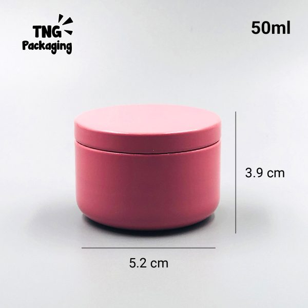 Jar Aluminium Glossy Pink - 50ml - Image 4