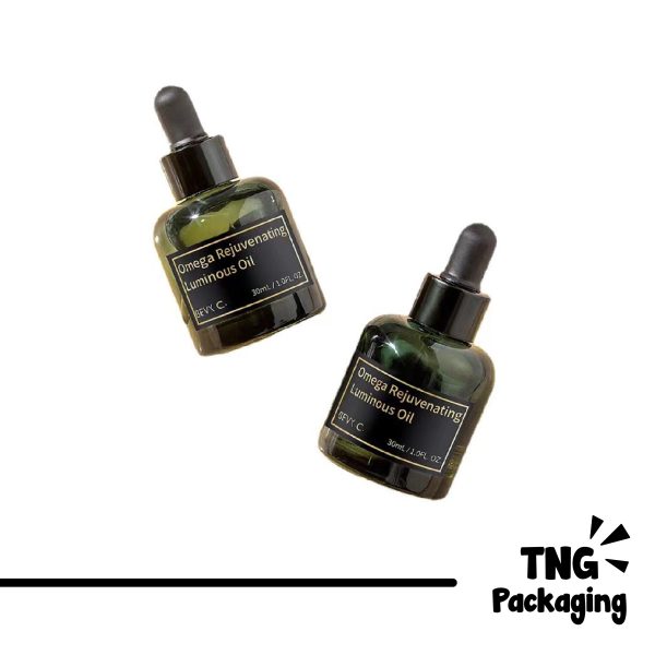 Botol Pipet Kaca Hijau - 30ml