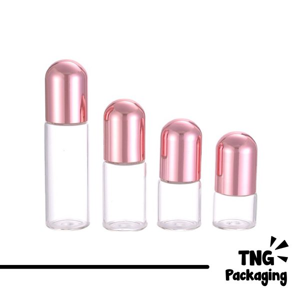 Botol Roll On Rosegold - 3ml 5ml