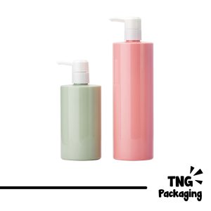 Botol Pump Plastik Pastel - 300ml 500ml