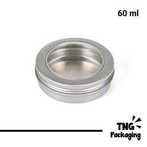 Jar Aluminium Silver - 60ml
