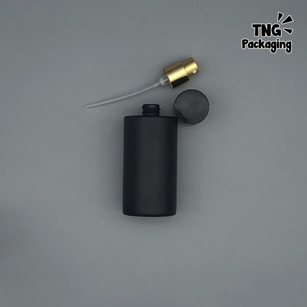 Botol Parfum Spray Hitam Gold - 50ml - Image 4