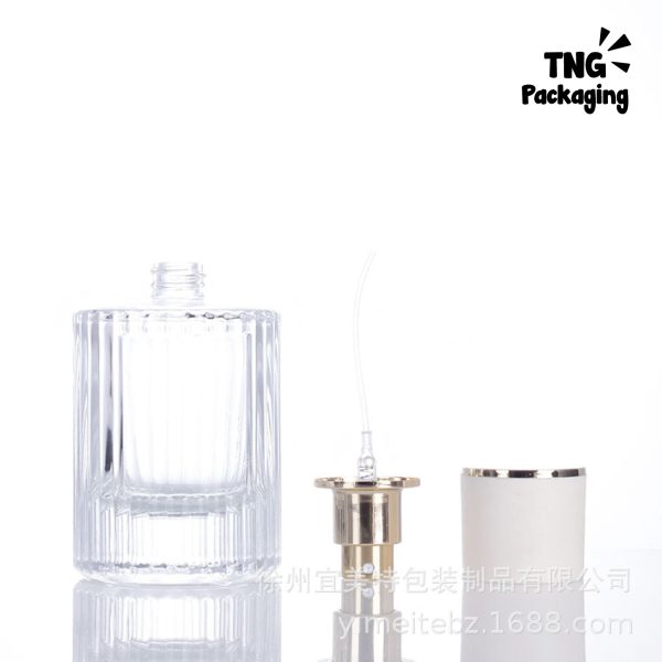 Botol Parfume Kaca Hitam Putih - 30ml 50ml - Image 6