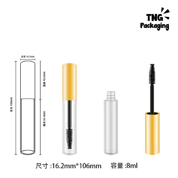 Wadah Mascara / Eyecare Gold - 10ml - Image 5