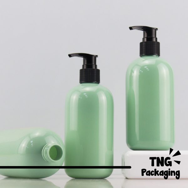 Botol Pump Plastik Hijau - 350ml - Image 2