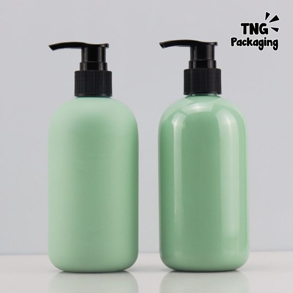 Botol Pump Plastik Hijau - 350ml - Image 4