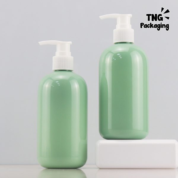 Botol Pump Plastik Hijau - 350ml - Image 5