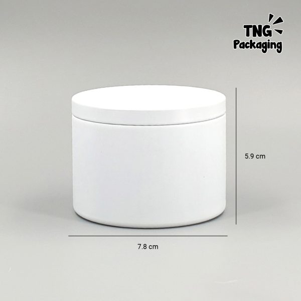Jar Aluminium Putih - 200gr - Image 4