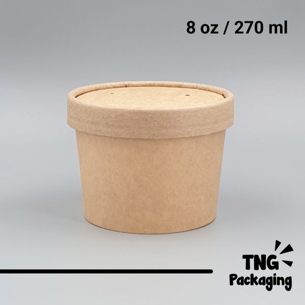Mangkok Kraft Paper - 9oz - Image 2