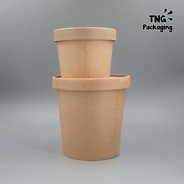 Mangkok Kraft Paper - 9oz - Image 4