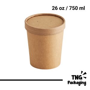 Mangkok Kraft Paper - 26oz