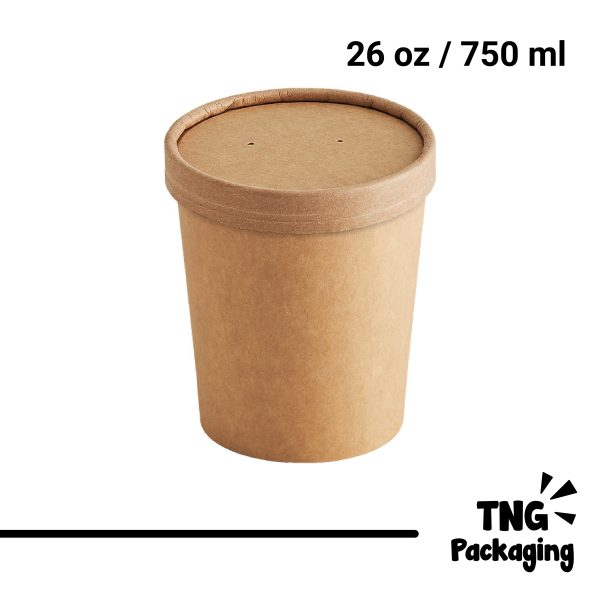 Mangkok Kraft Paper - 26oz