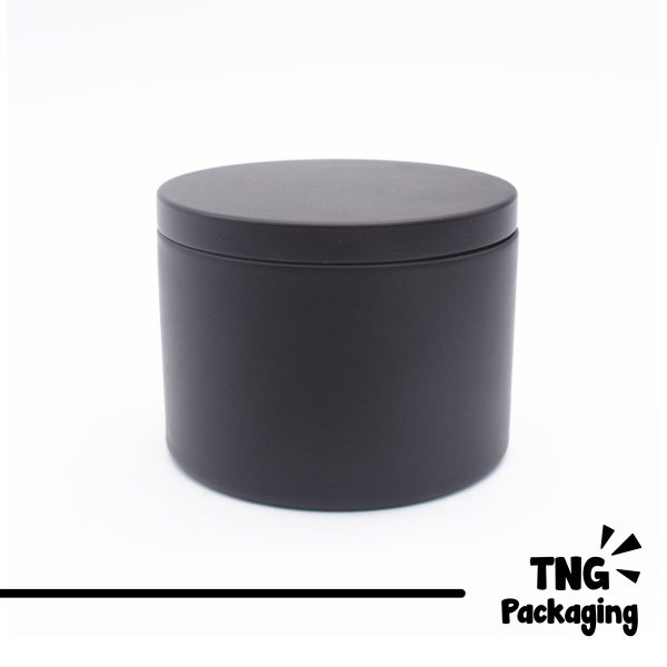 Jar Aluminium Hitam - 200gr