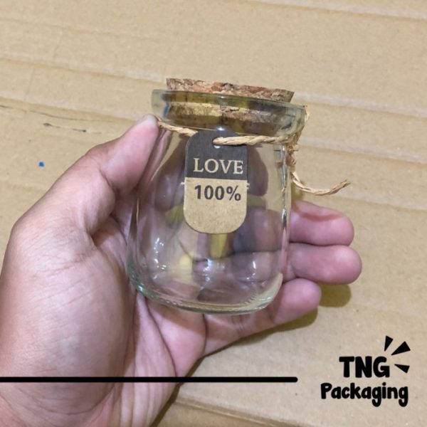 Wish Jar Kaca Glass Bottle - 200 ml - Image 4