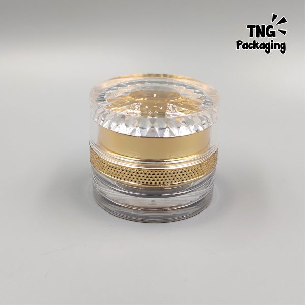 Pot Cream Acrylic Gold - 30ml - Image 3