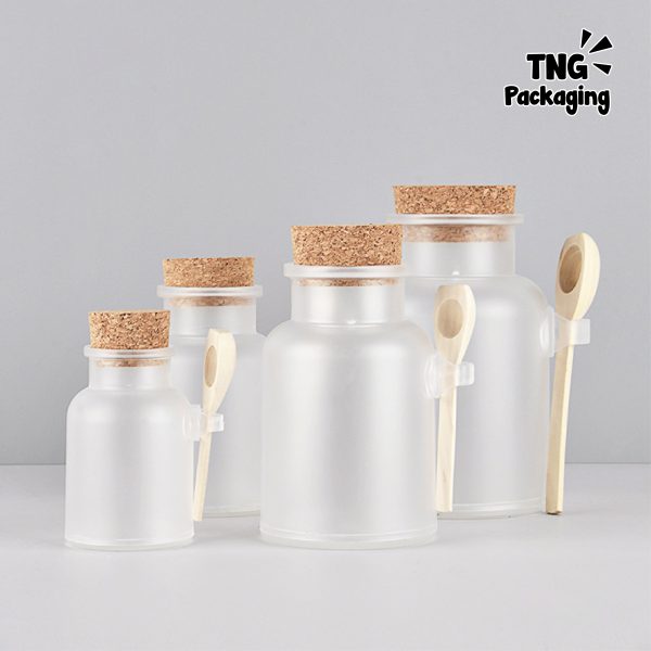 Botol Acrylic Tutup Gabus - 100ml 200ml - Image 3