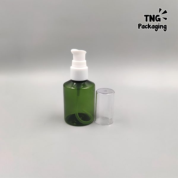 Botol Pump Plastik Hijau - 50ml - Image 2