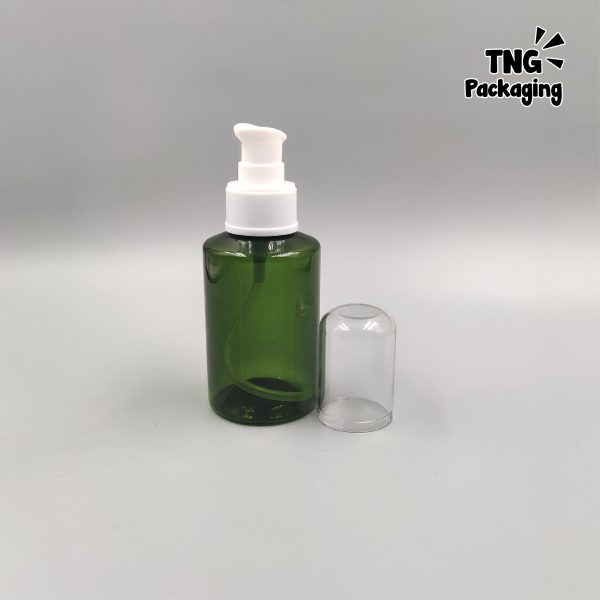 Botol Pump Plastik Hijau - 100ml - Image 2