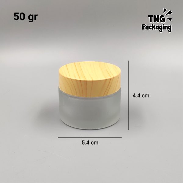 Pot Cream Kaca - 5gr 10gr 15gr 30gr 50gr 100gr - Image 11