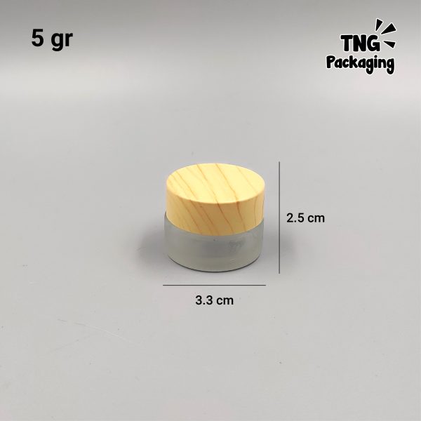 Pot Cream Kaca - 5gr 10gr 15gr 30gr 50gr 100gr - Image 7