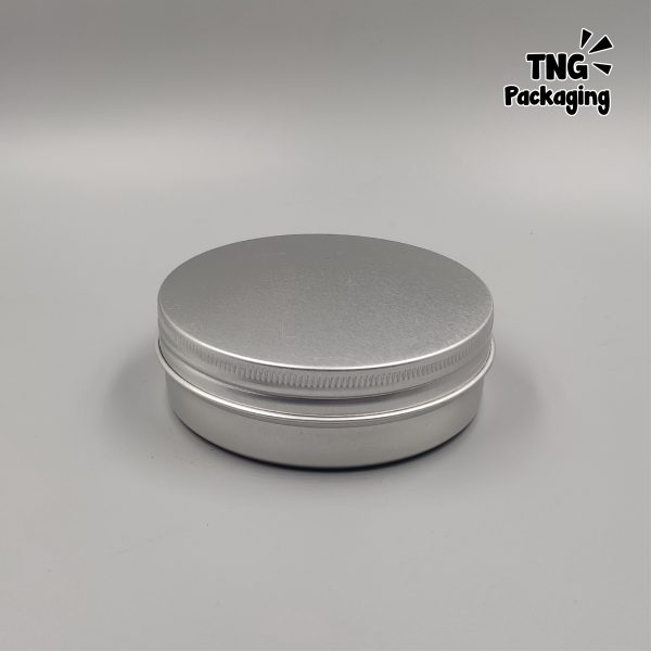 Jar Aluminium Silver - 100 ml - Image 2