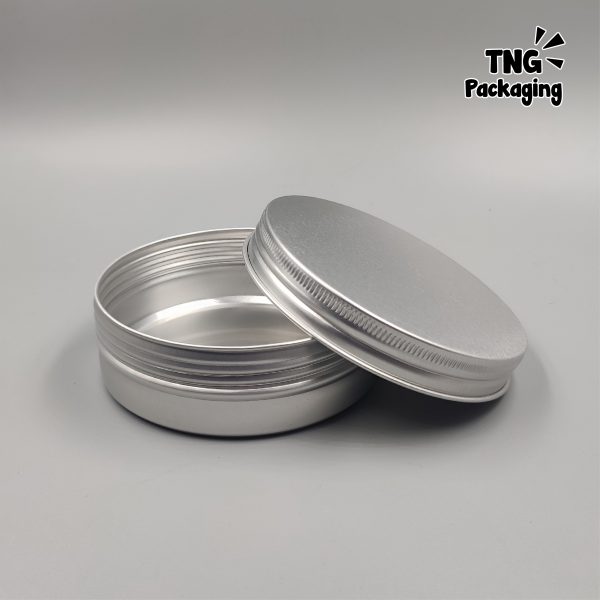 Jar Aluminium Silver - 100 ml - Image 3
