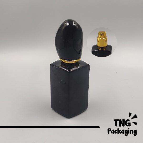 Botol Parfum Kaca Hitam - 30 ml - Image 2