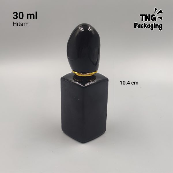 Botol Parfum Kaca Hitam - 30 ml - Image 6