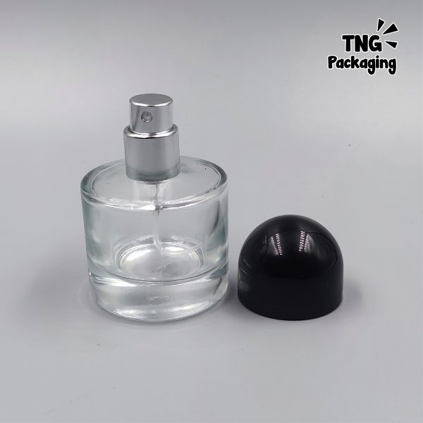 Botol Spray Kaca Tutup Hitam - 30ml - Image 3