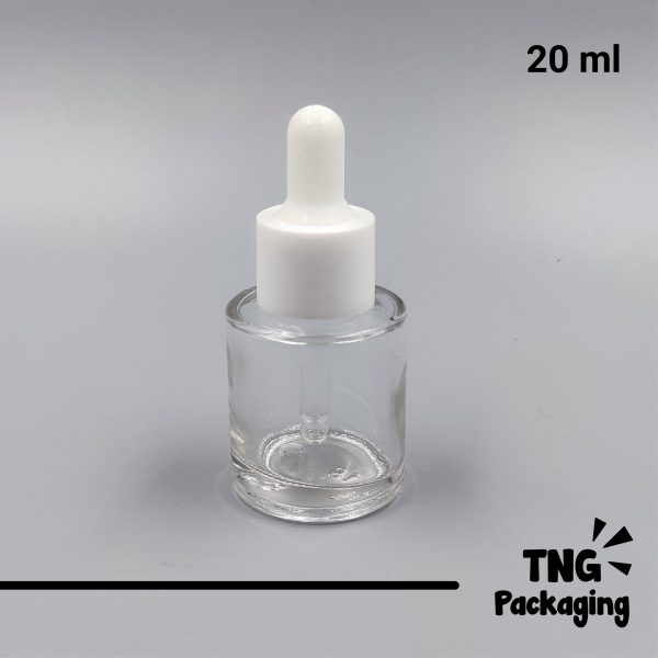 Botol Kaca Pipet Bening - 20ml - Image 2
