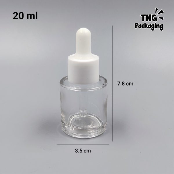 Botol Kaca Pipet Bening - 20ml - Image 4