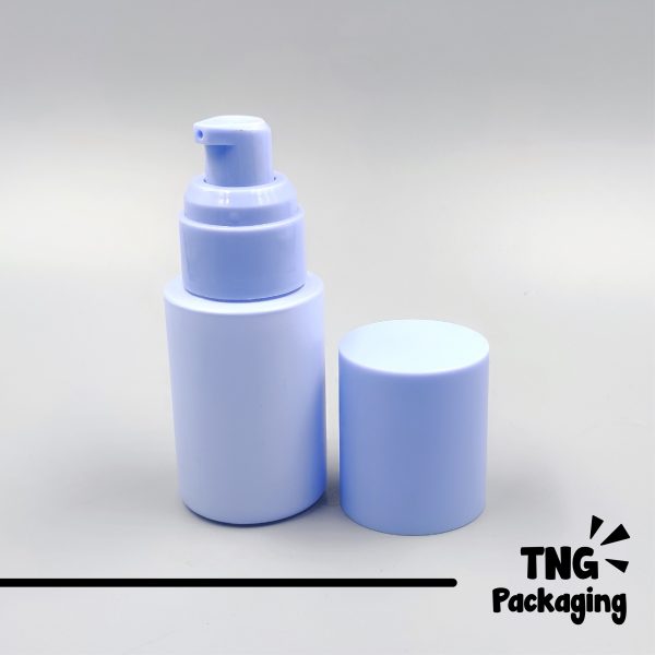 Botol Kaca Pump Biru - 30 ml - Image 2