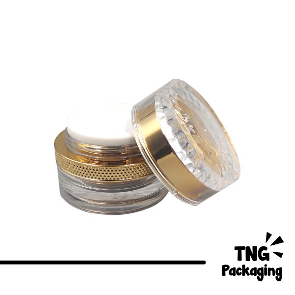 Pot Cream Acrylic Gold - 30ml