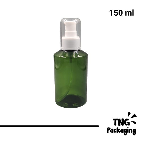 Botol Pump Plastik Hijau - 150ml