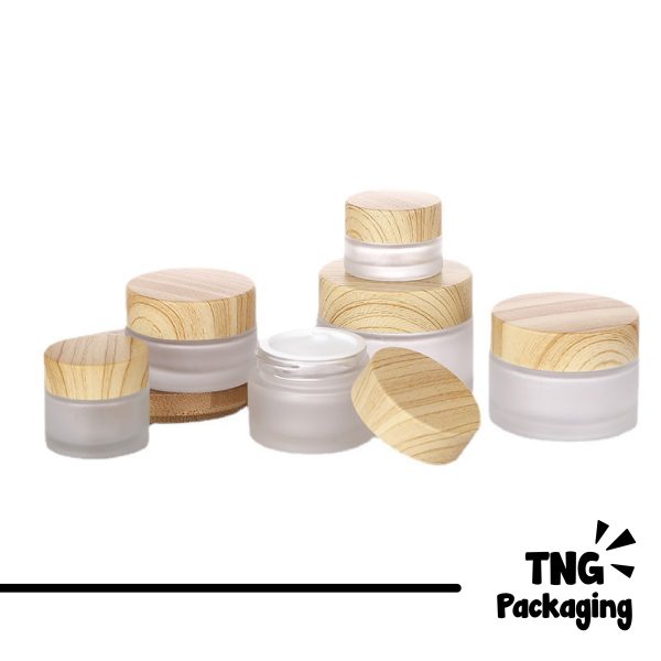 Pot Cream Kaca - 5gr 10gr 15gr 30gr 50gr 100gr