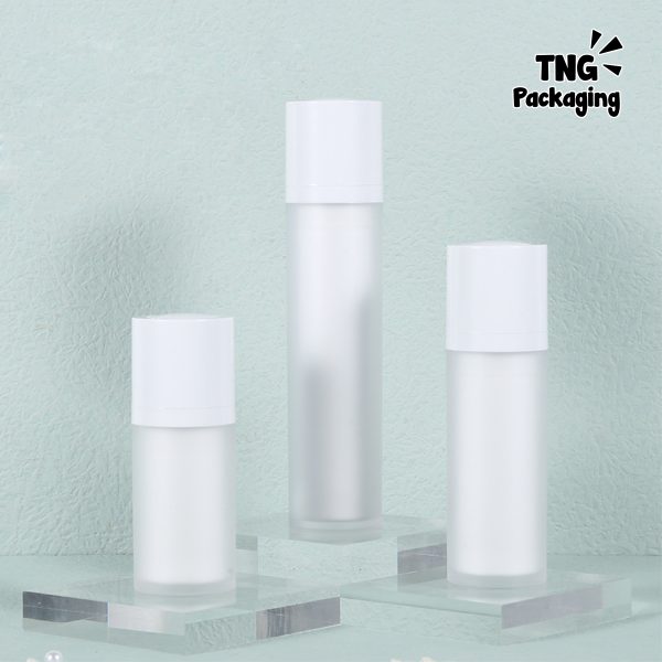 Botol Pump Airless Nautica Bulat - 15ml 30ml 50ml - Image 3