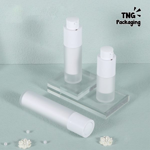 Botol Pump Airless Nautica Bulat - 15ml 30ml 50ml - Image 4