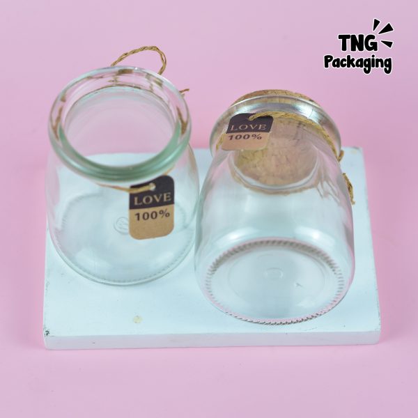 Wish Jar Kaca Tutup Gabus - 200 ml - Image 4
