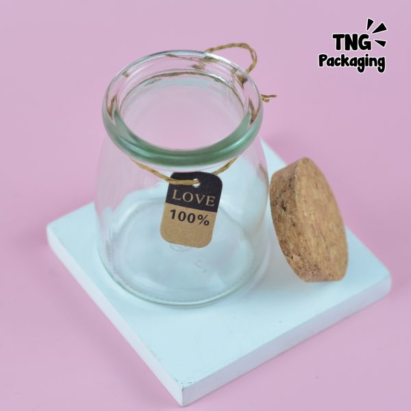 Wish Jar Kaca Tutup Gabus - 200 ml - Image 5