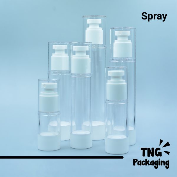 Botol Spray Airless - 15ml 30ml 50ml 80ml 100ml 120ml - Image 2