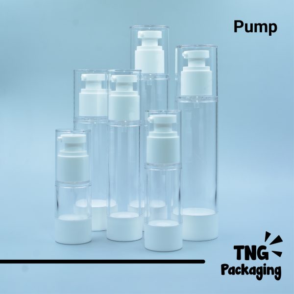 Botol Pump Airless - 15ml 30ml 50ml 80ml 100ml 120ml - Image 2
