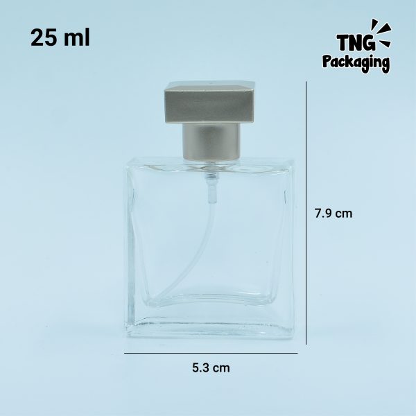 Botol Parfum Kotak - 25ml 50ml - Image 4