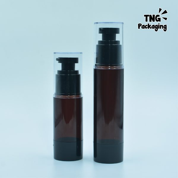 Botol Pump Airless Coklat - 30ml 50ml - Image 3