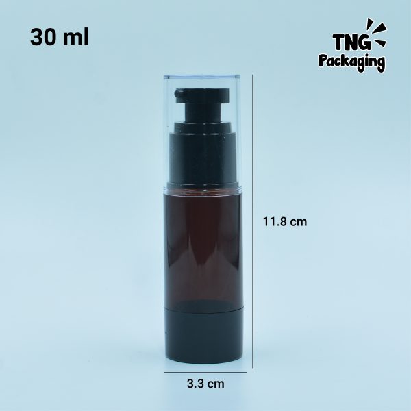 Botol Pump Airless Coklat - 30ml 50ml - Image 5