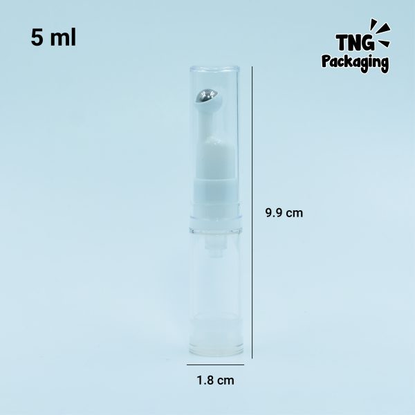Botol Airless Roll On Turtle - 5ml 10ml - Image 6