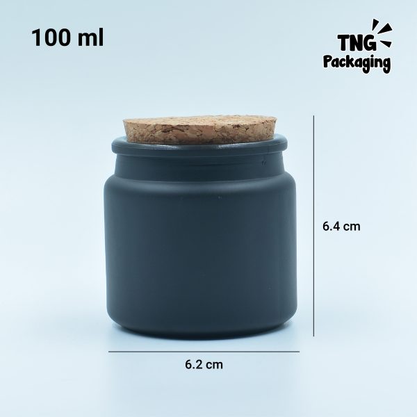 Botol Kaca Tutup Gabus - 100 ml - Image 4