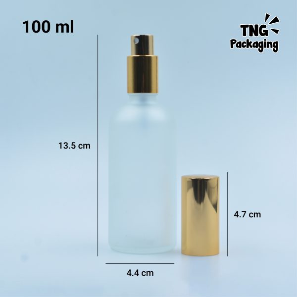 Botol Parfum Spray Putih - 100 ml - Image 4