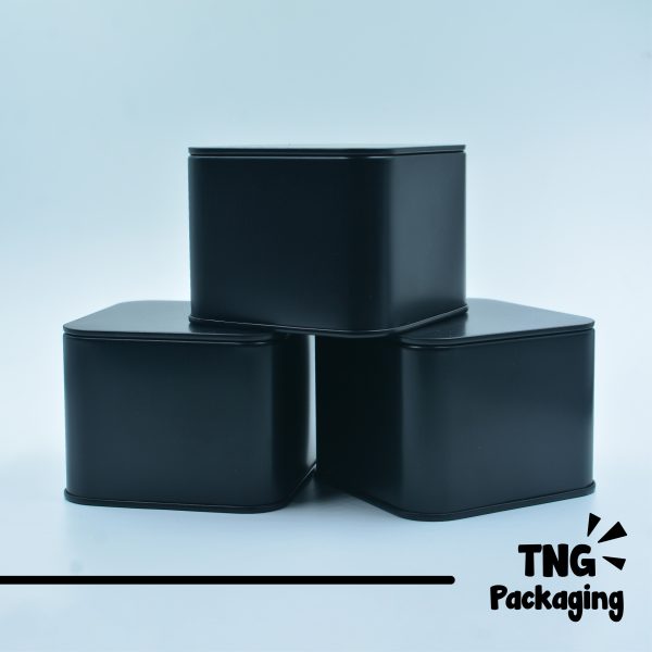 Aluminium Jar Kotak - 200ml - Image 2