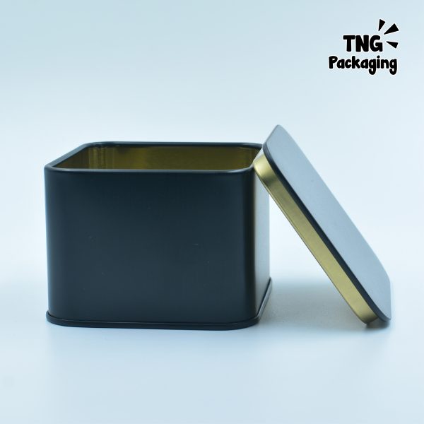 Aluminium Jar Kotak - 200ml - Image 4